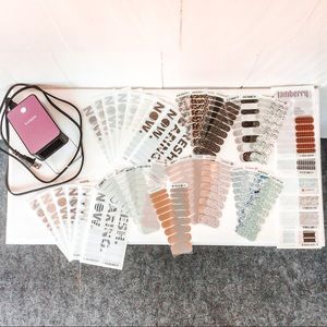 HUGE Jamberry Nail Wrap Sticker Haul w/ Heater!!